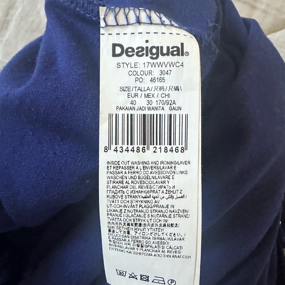 Desigual Mixed Pattern Dress - Picture 6 of 11
